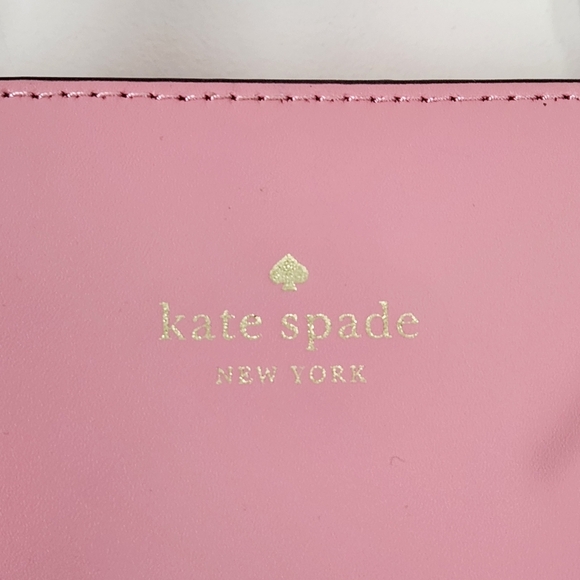 NWT Kate Spade Jana Leather Tote Bright Carnation - Picture 4 of 16